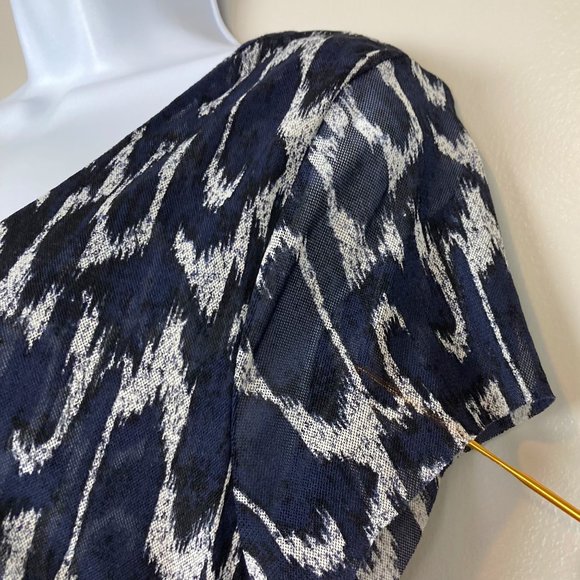 KENNETH COLE - L - VINTAGE Animal Print Top - Picture 3 of 5